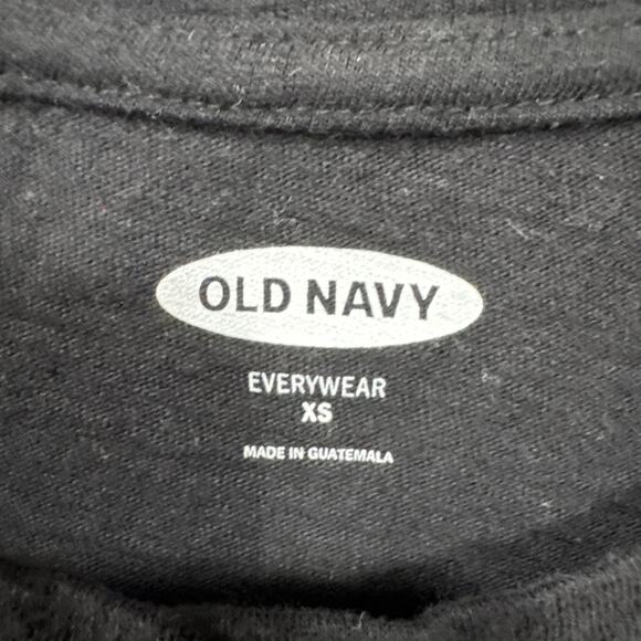 Lot of 3 Old Navy Roxy T-Shirt Womens XS Short Sleeve Graphic Tee Black Gray - Picture 7 of 10